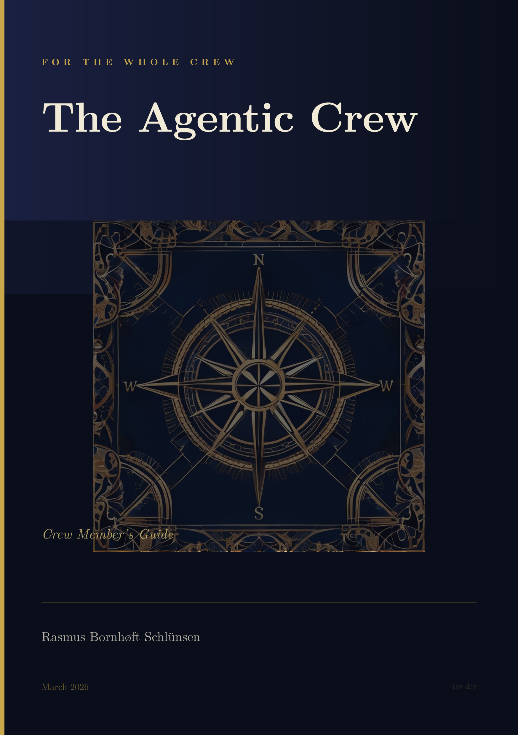 The Agentic Crew: Crew Member's Guide cover