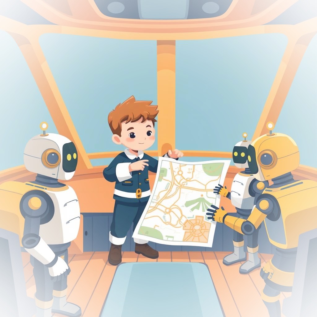 Captain Maya giving clear orders